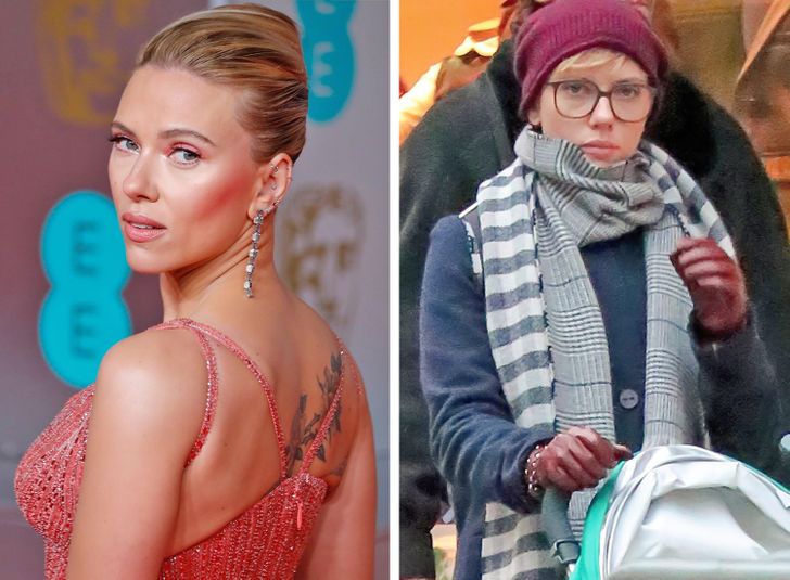 Звезды на красной ковровой дорожке и в обычной жизни