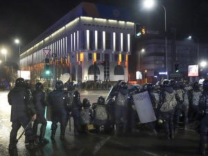 Алматы до прихода миротворцев