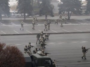 Перестрелка в Алма-Ате