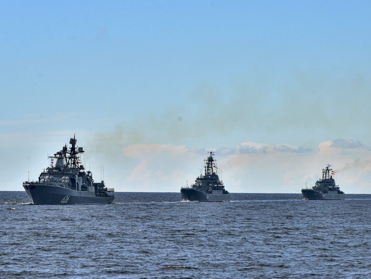 Военные корабли РФ