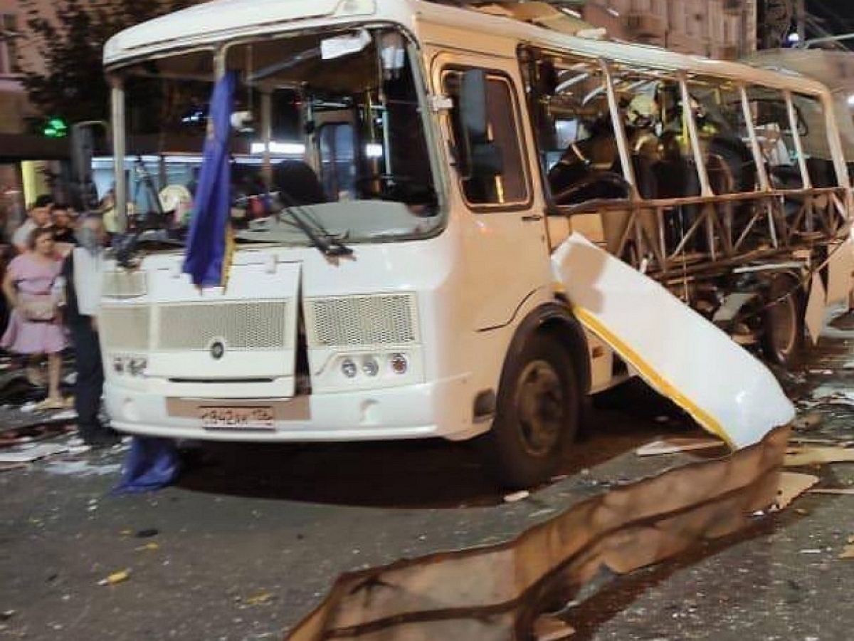 СМИ: взрыв автобуса в Воронеже могли устроить украинские диверсанты