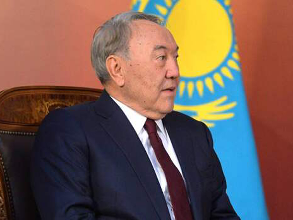 Назарбаев в столице Казахстана