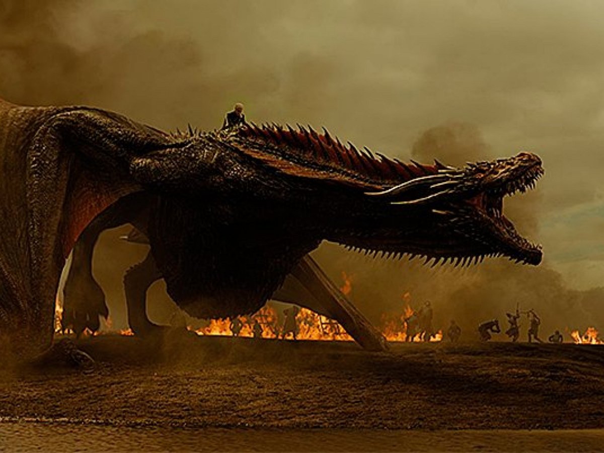 Дракона из «Игры престолов» воссоздали в натуральную величину