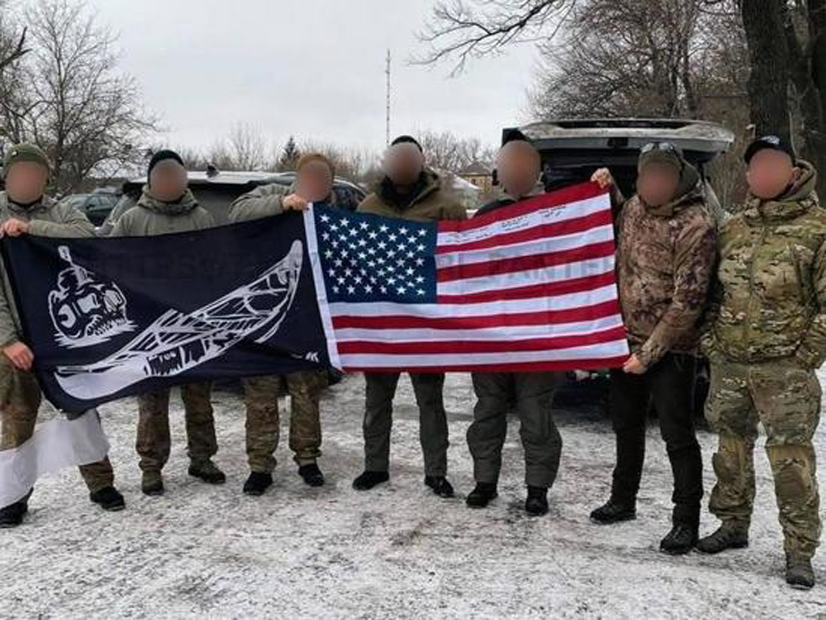 Военнослужащие ЧВК США в Донбассе