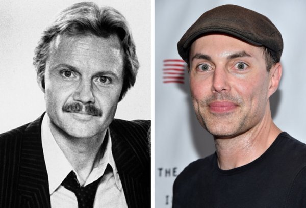 Знаменитые отцы и их дети в одном возрасте