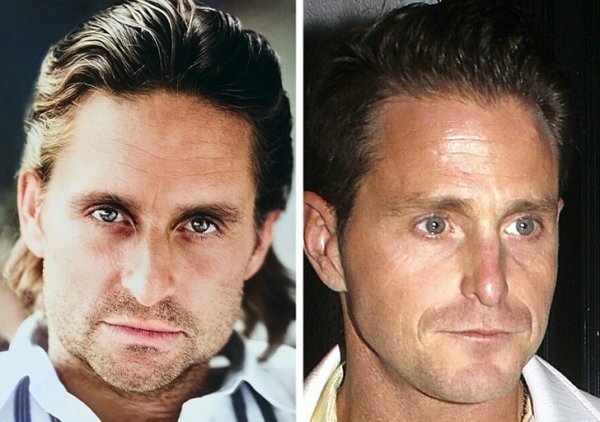 Знаменитые отцы и их дети в одном возрасте