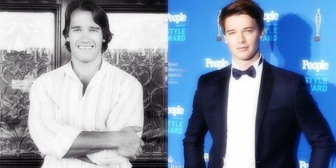 Знаменитые отцы и их дети в одном возрасте