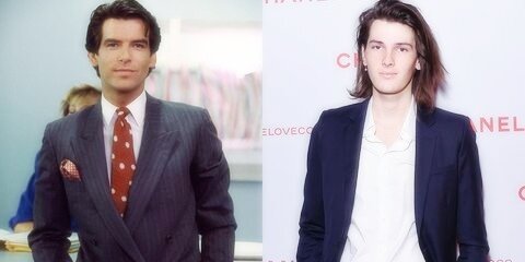 Знаменитые отцы и их дети в одном возрасте