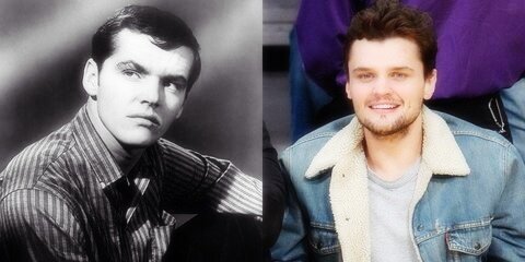 Знаменитые отцы и их дети в одном возрасте