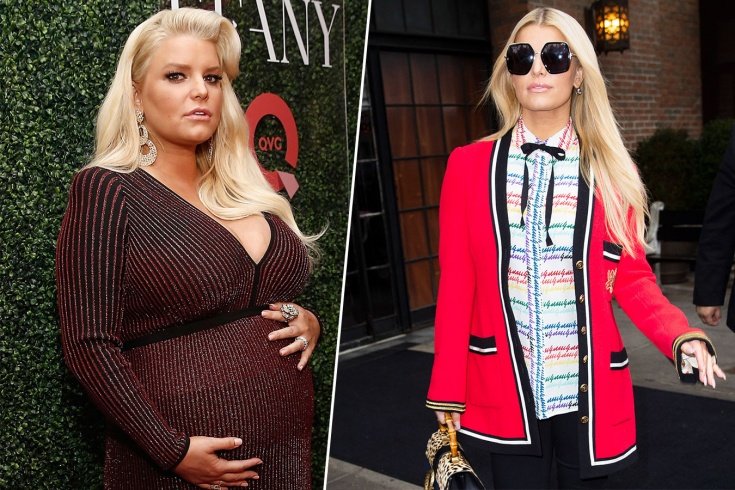 Как менялись лица знаменитостей во время беременности