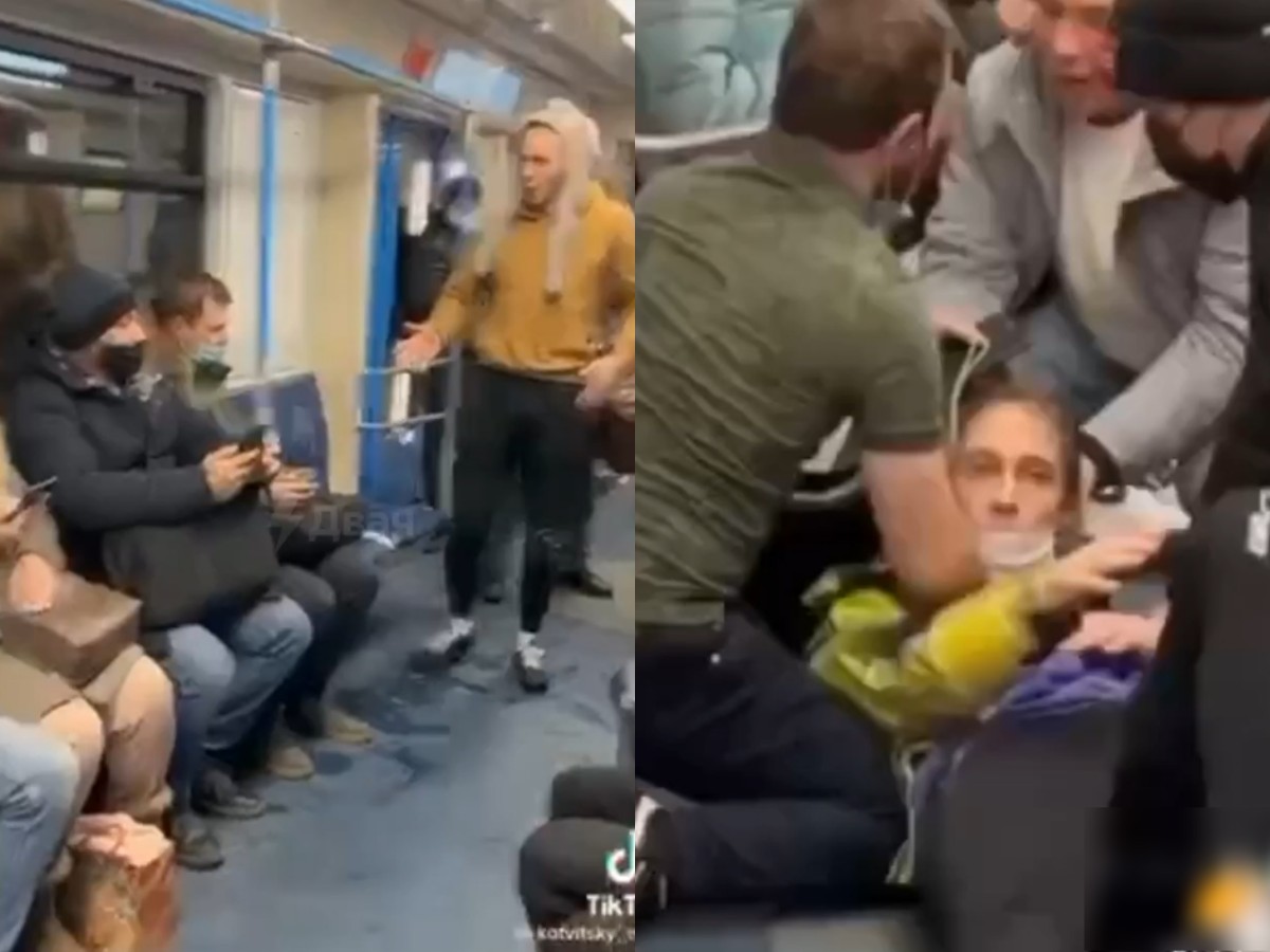 В Москве задержали пранкеров, изображающих в метро сумасшедших