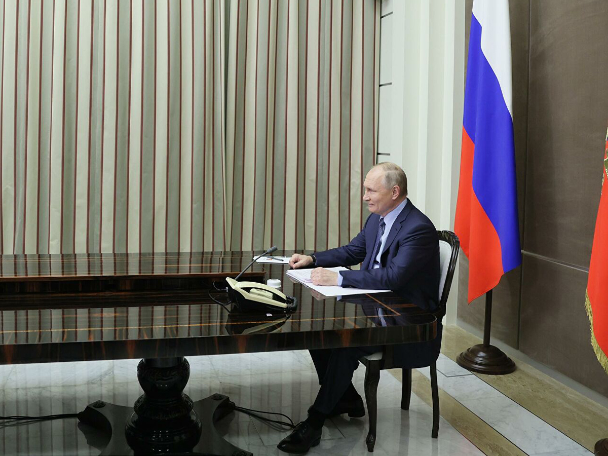 переговоры Путин и Шольц