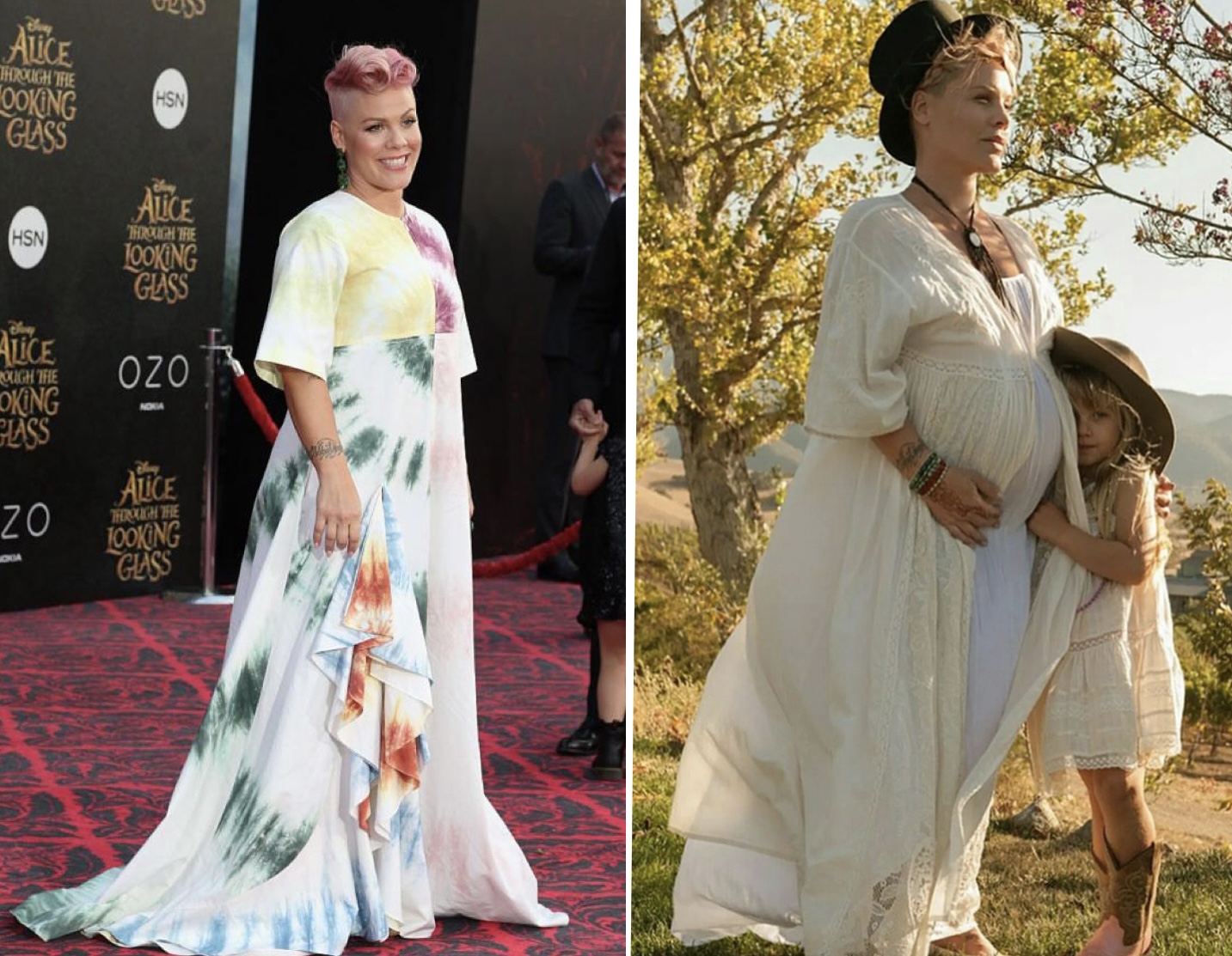 Как менялись лица знаменитостей во время беременности