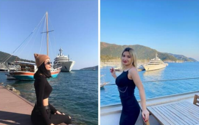 Снимки на туристи на фона на скъпата яхта на Абрамович изпълниха мрежата