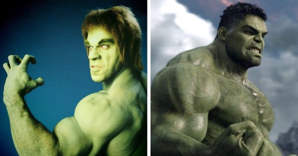 Как поменялись супергерои и знаменитые персонажи фильмов со временем