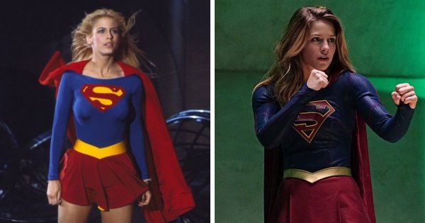 Как поменялись супергерои и знаменитые персонажи фильмов со временем