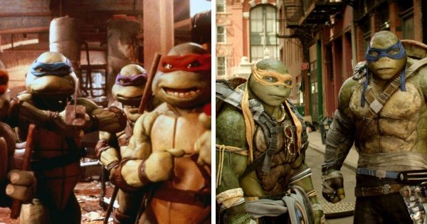 Как поменялись супергерои и знаменитые персонажи фильмов со временем