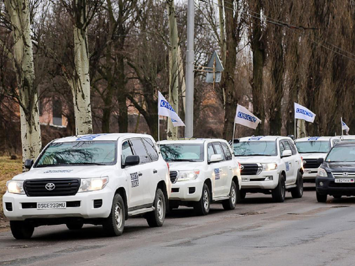 Миссия ОБСЕ попала под обстрел в Харькове