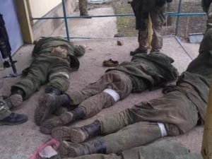 пытки военнослужащих РФ на Украине