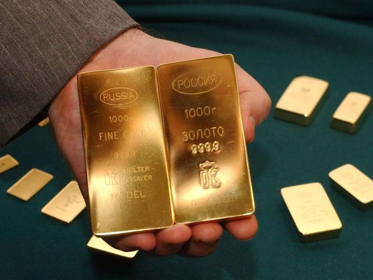 В России отменили налог для физлиц на покупку золотых слитков