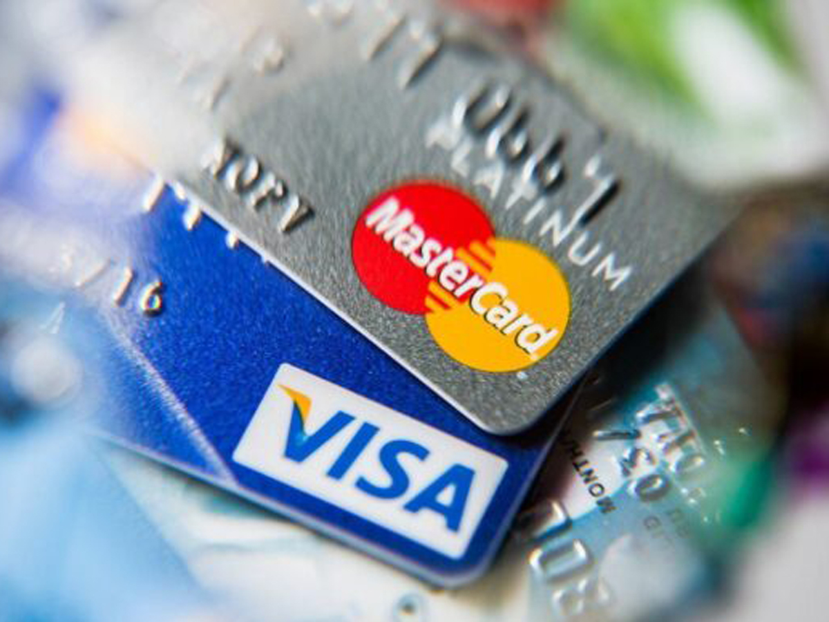 блокировка карт MasterCard и Visa