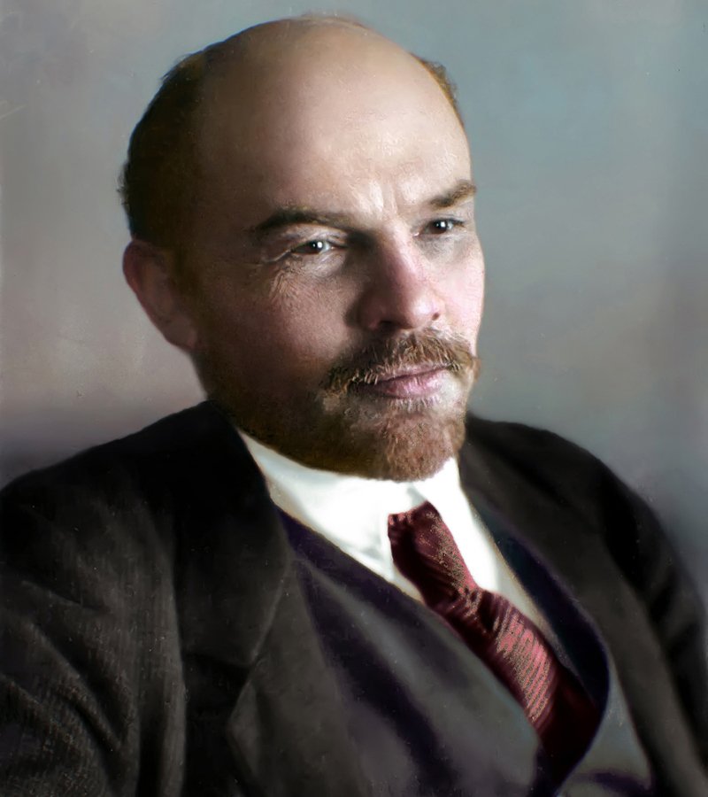 Уникальные цветные фото Ленина и Крупской показали их реальные лица (ФОТО)