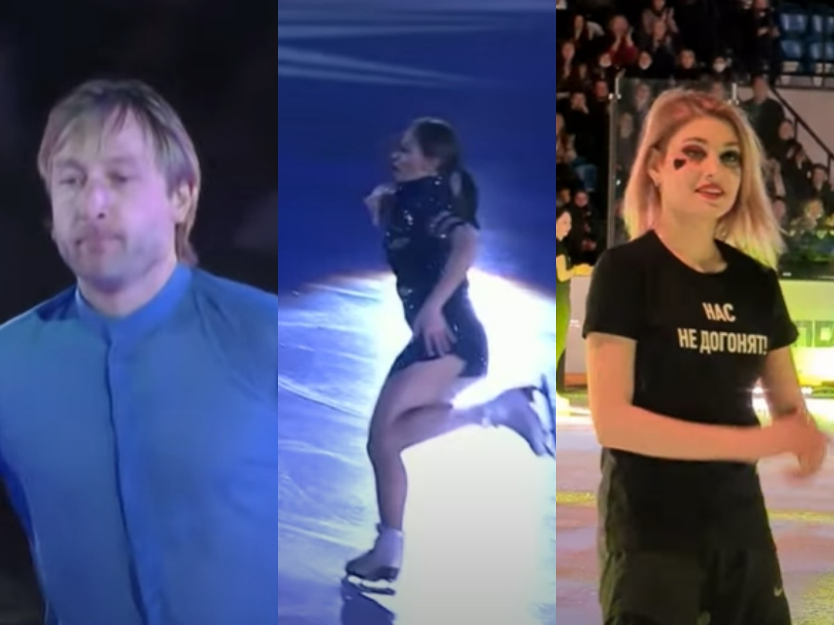 «Мы за спорт!»: российские фигуристы рассорились на ледовом шоу Плющенко в Туле