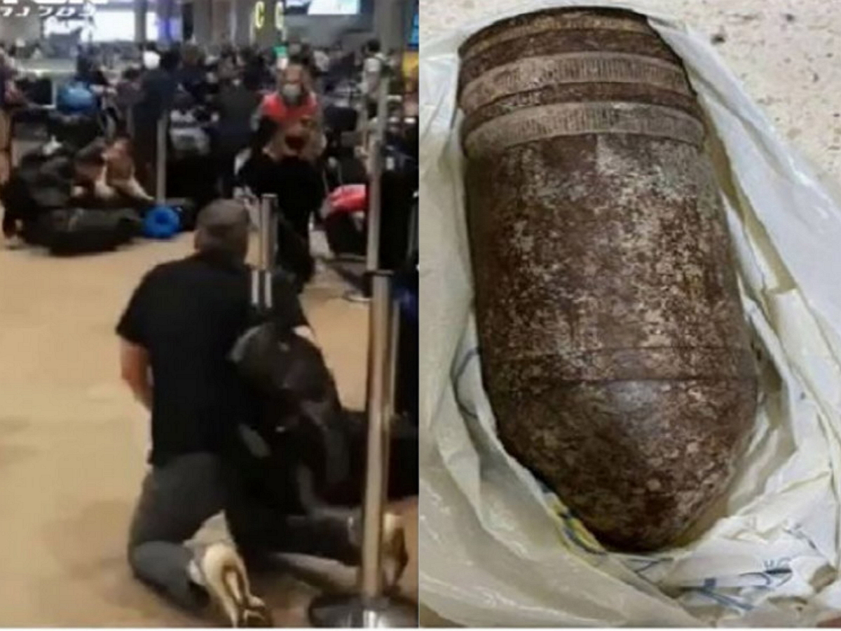 Туристы из США устроили панику в аэропорту Тель-Авива, пытаясь вывезти в багаже неразорвавшийся снаряд