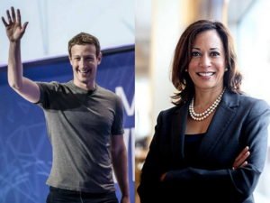 В стоп-лист России внесли Камалу Харрис, Марка Цукерберга и еще 27 граждан США