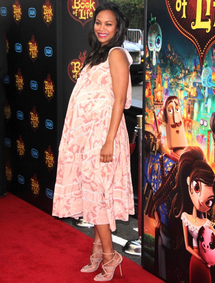 Беременные звезды на ковровой дорожке