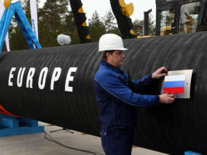 Газ из России в Европу