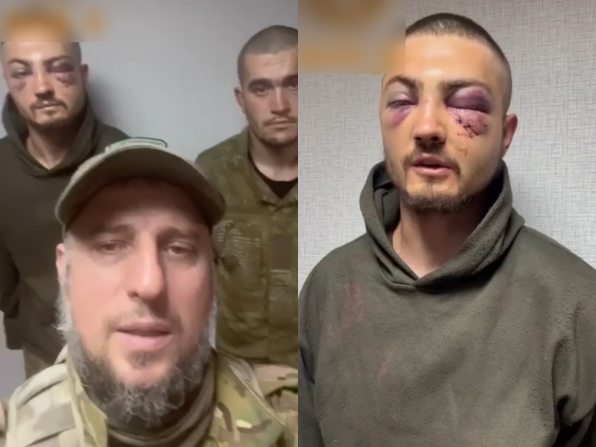 «Упали на вилы»: Рамзан Кадыров показал видео с избитыми украинскими солдатами