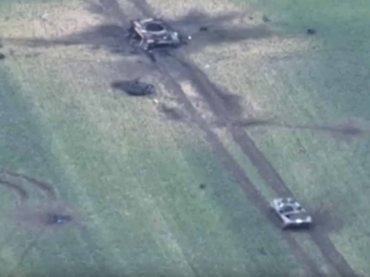 Минобороны показало видео пресечения контратаки ВСУ