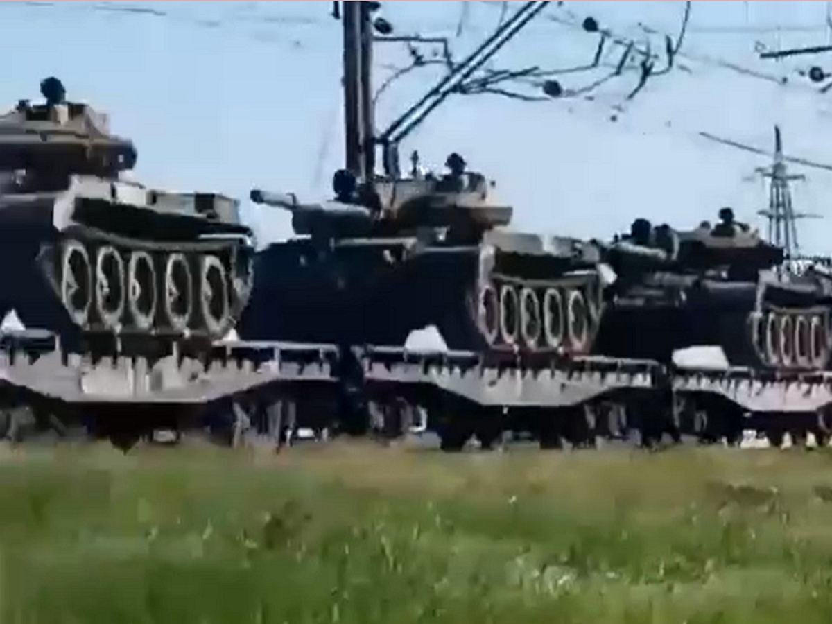 На Украине заметили танки Т-62 которых официально нет у ВСУ и ВС РФ