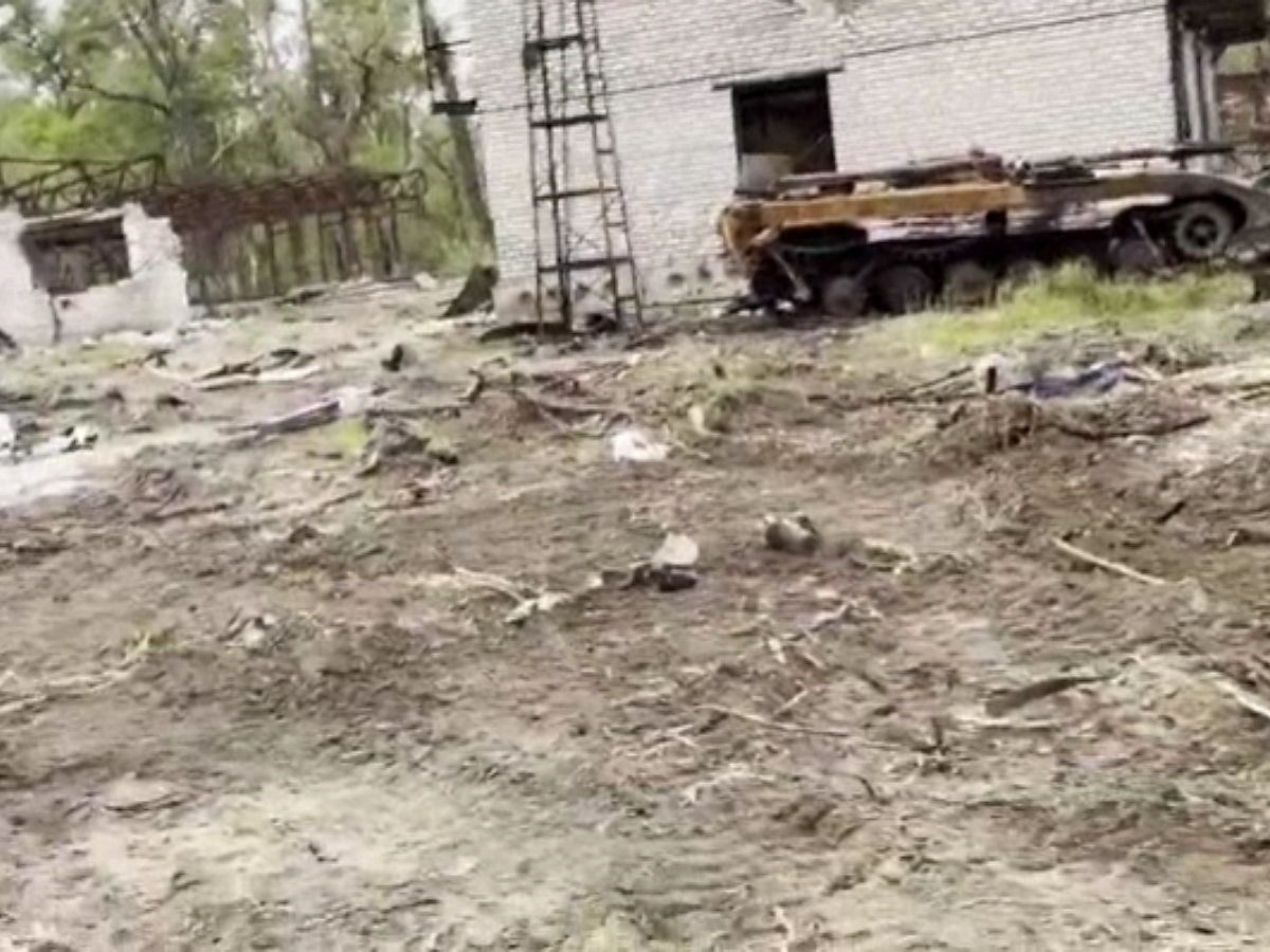 Опубликовано первое видео с места провальной переправы ВСУ у Белогоровки