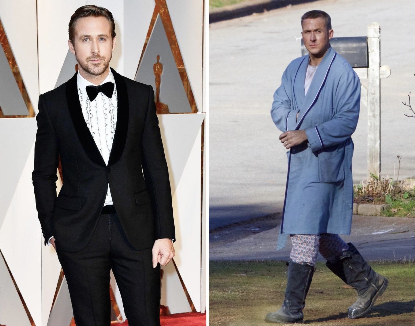 Признанные красавчики Голливуда на красной дорожке и в обычной жизни