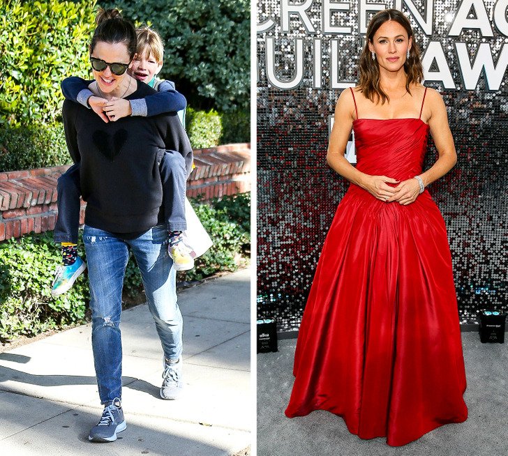 Знаменитые женщины, которые в жизни — заботливые мамы, а в свете софитов — дивы