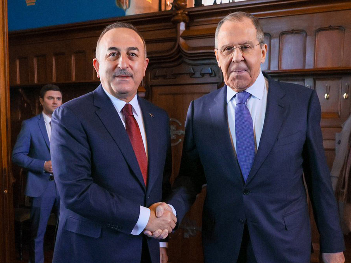 Лавров и Чавушоглу переговоры в Анкаре