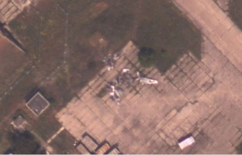 Спутниковый снимок Миг-29