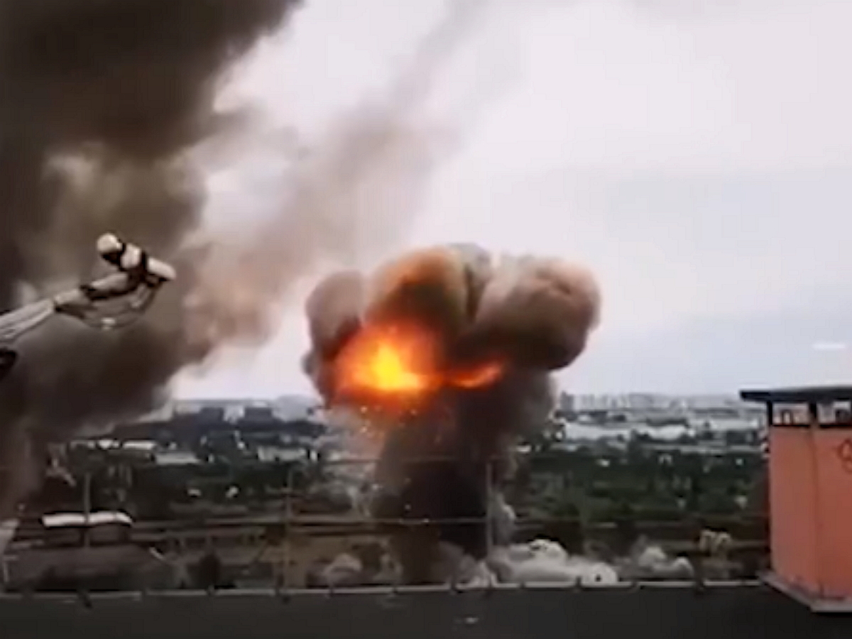 В Киеве прогремели взрывы на железнодорожных объектах