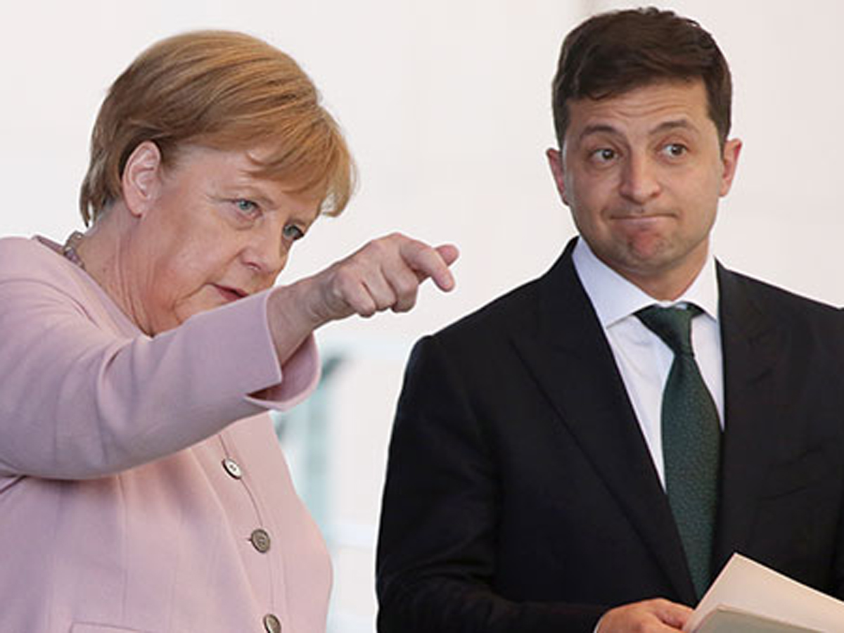 «выпад» Зеленского в адрес Меркель