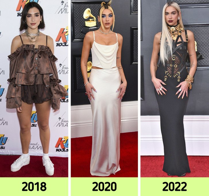 Звезды, которые начинали с невзрачных образов, а теперь считаются иконами стиля