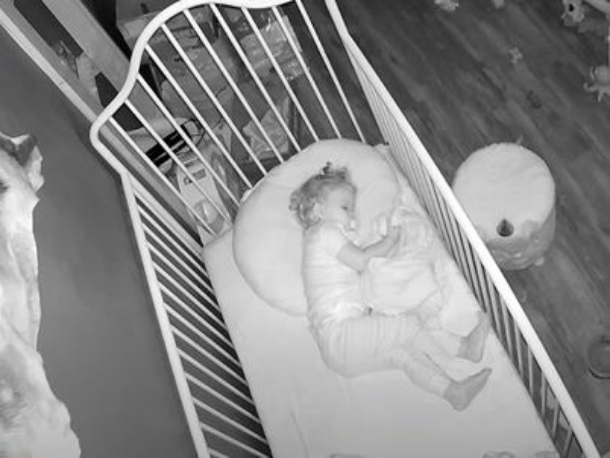 Малышку пугает в спальне недобрый призрак: родители выложили в Сеть видео