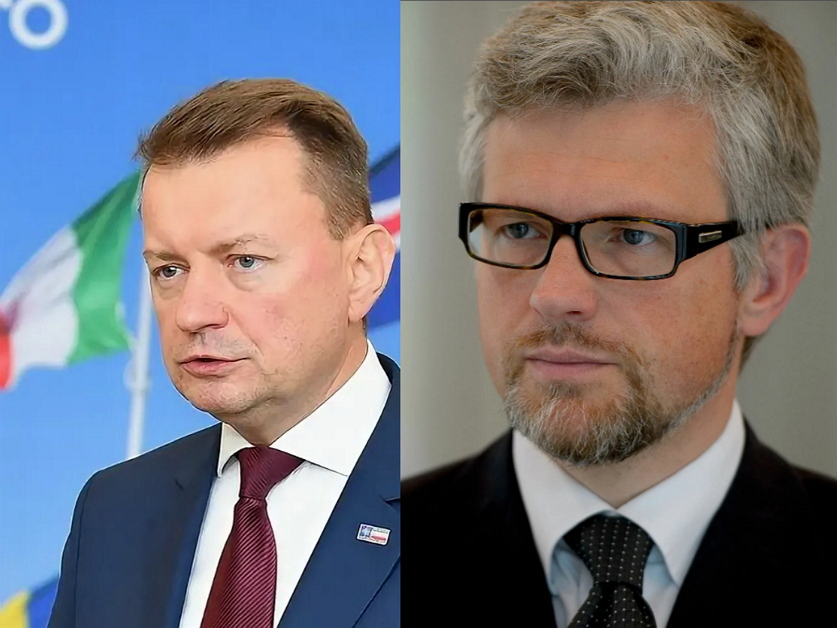 «Полезный идиот Кремля»: министр обороны Польши оскорбил украинского посла в Германии