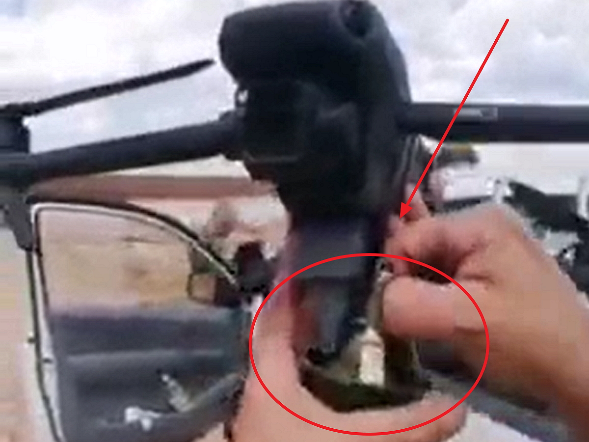 Военные ВСУ сбросили на себя гранату с беспилотника