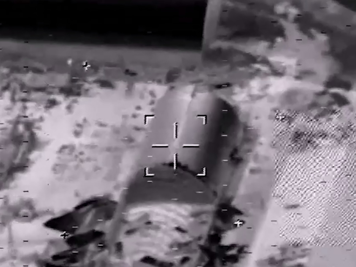 В Сети появилось эпичное видео уничтожения склада с боеприпасами с первого удара
