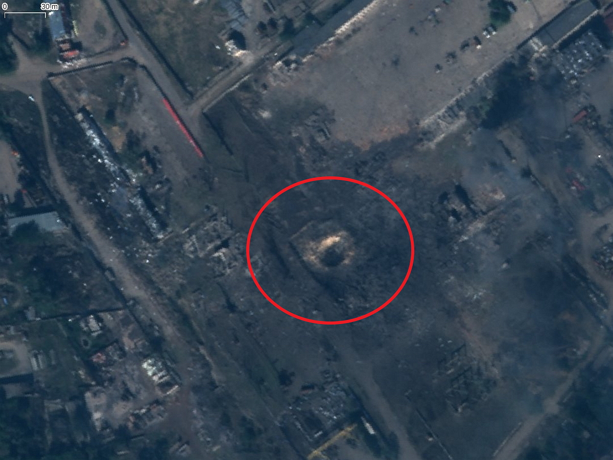 СМИ: воронка от взрыва в Новой Каховке превысила размеры воронки от «Сармата» на Камчатке