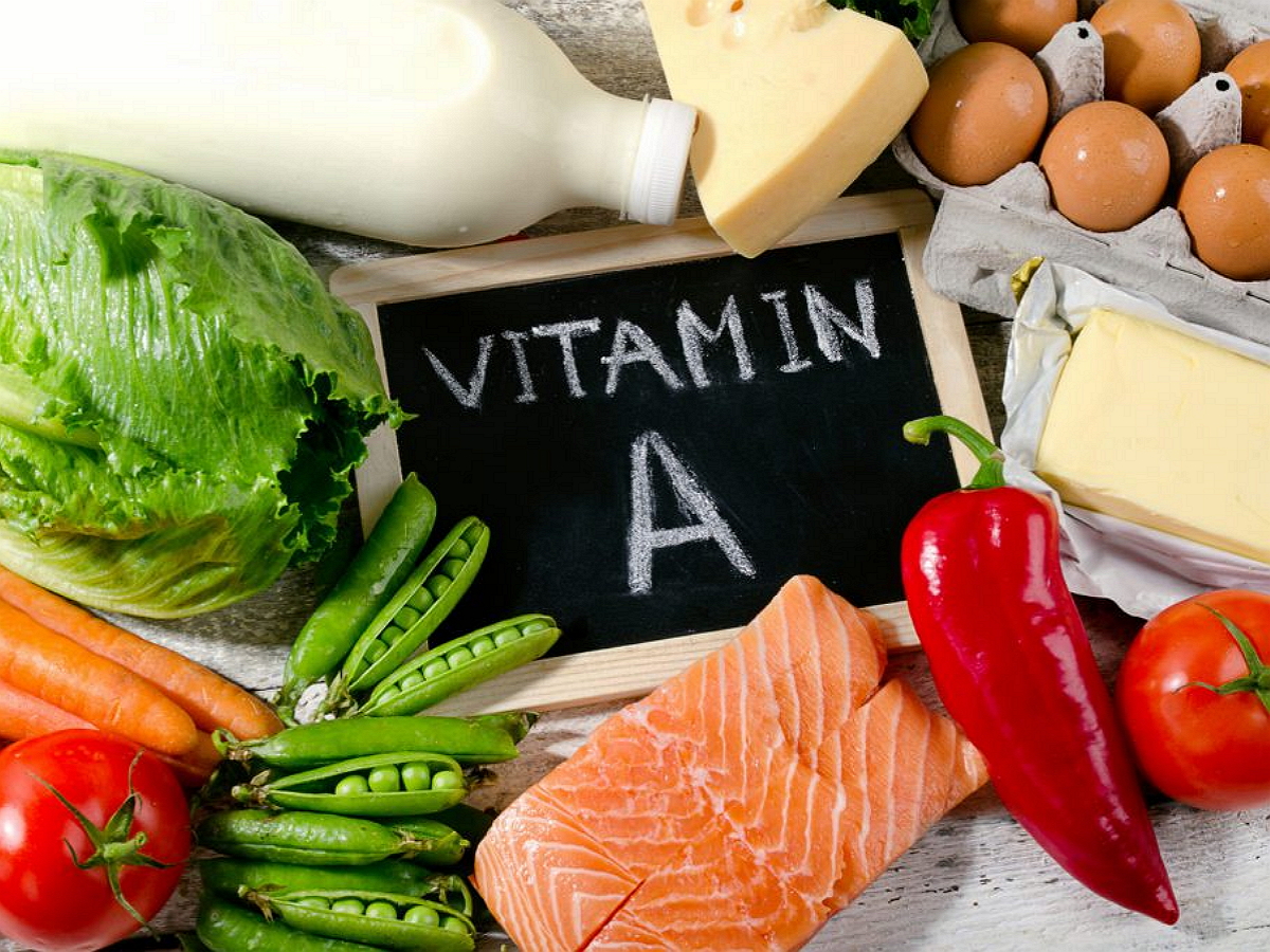 признаки дефицита витамина А