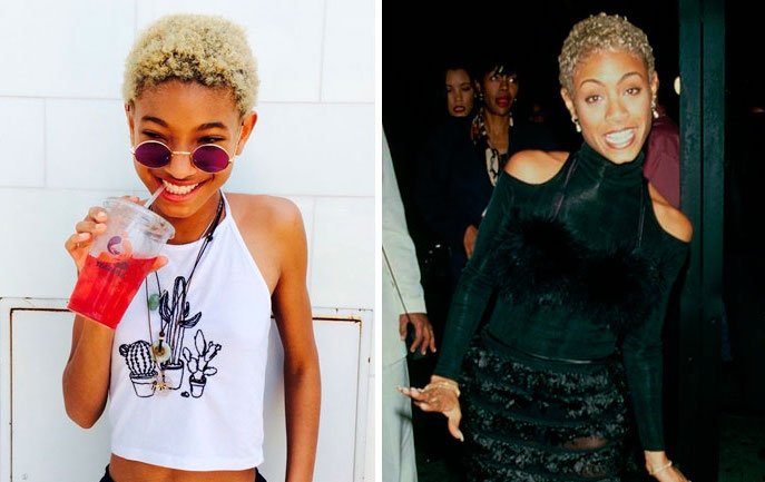 Знаменитости и их дети примерно в одном возрасте