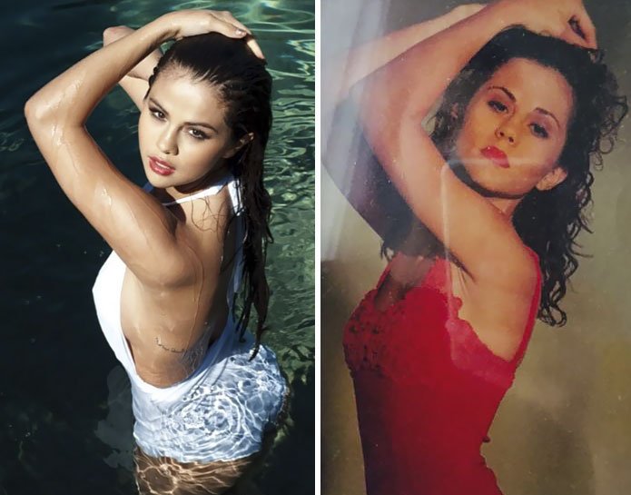 Знаменитости и их дети примерно в одном возрасте